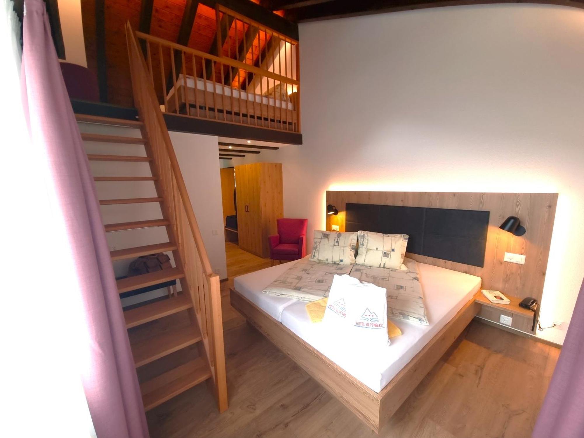 Hotel Alpenblick-Leukerbad-Therme Zimmer foto