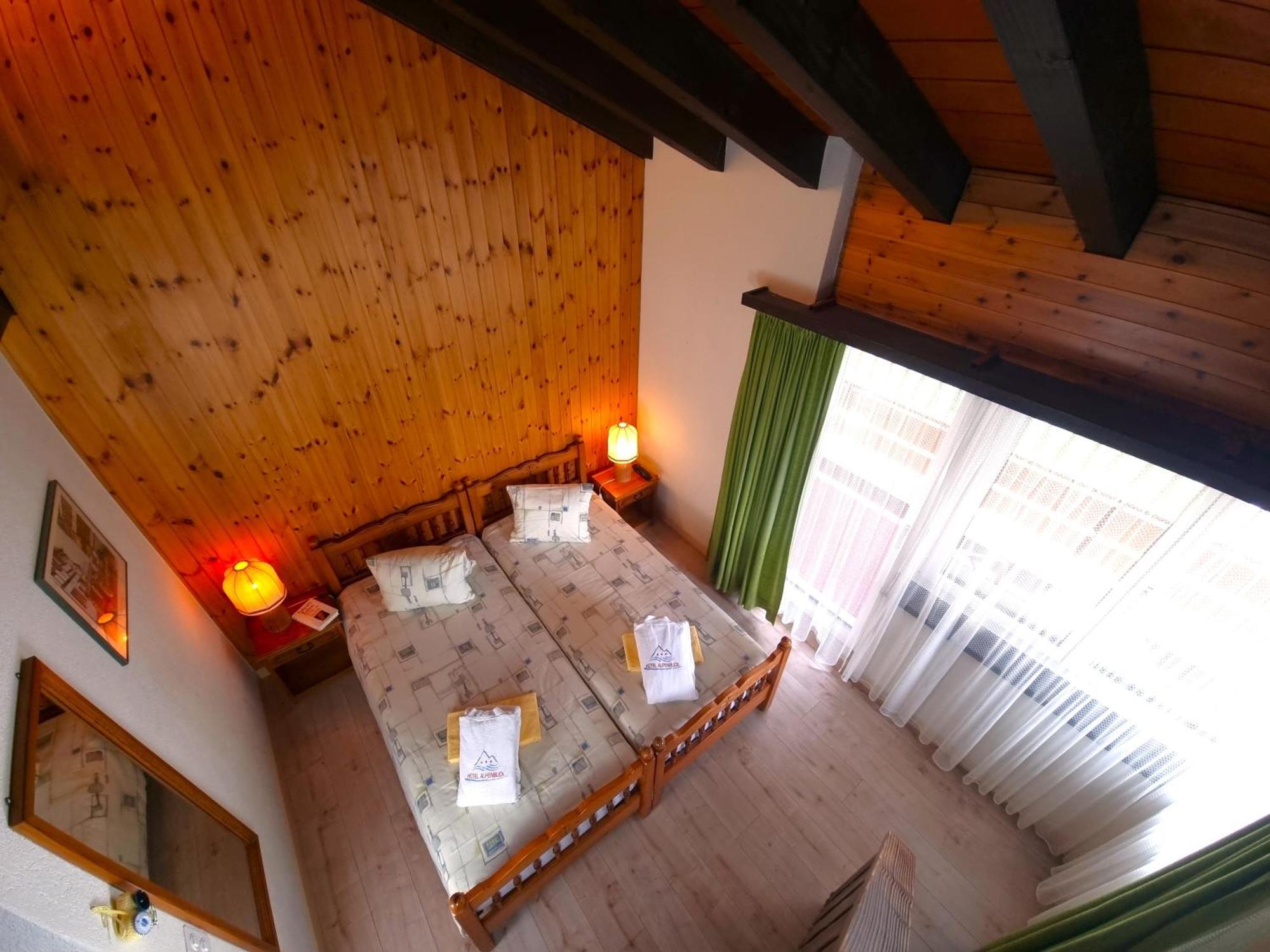 Hotel Alpenblick-Leukerbad-Therme Zimmer foto