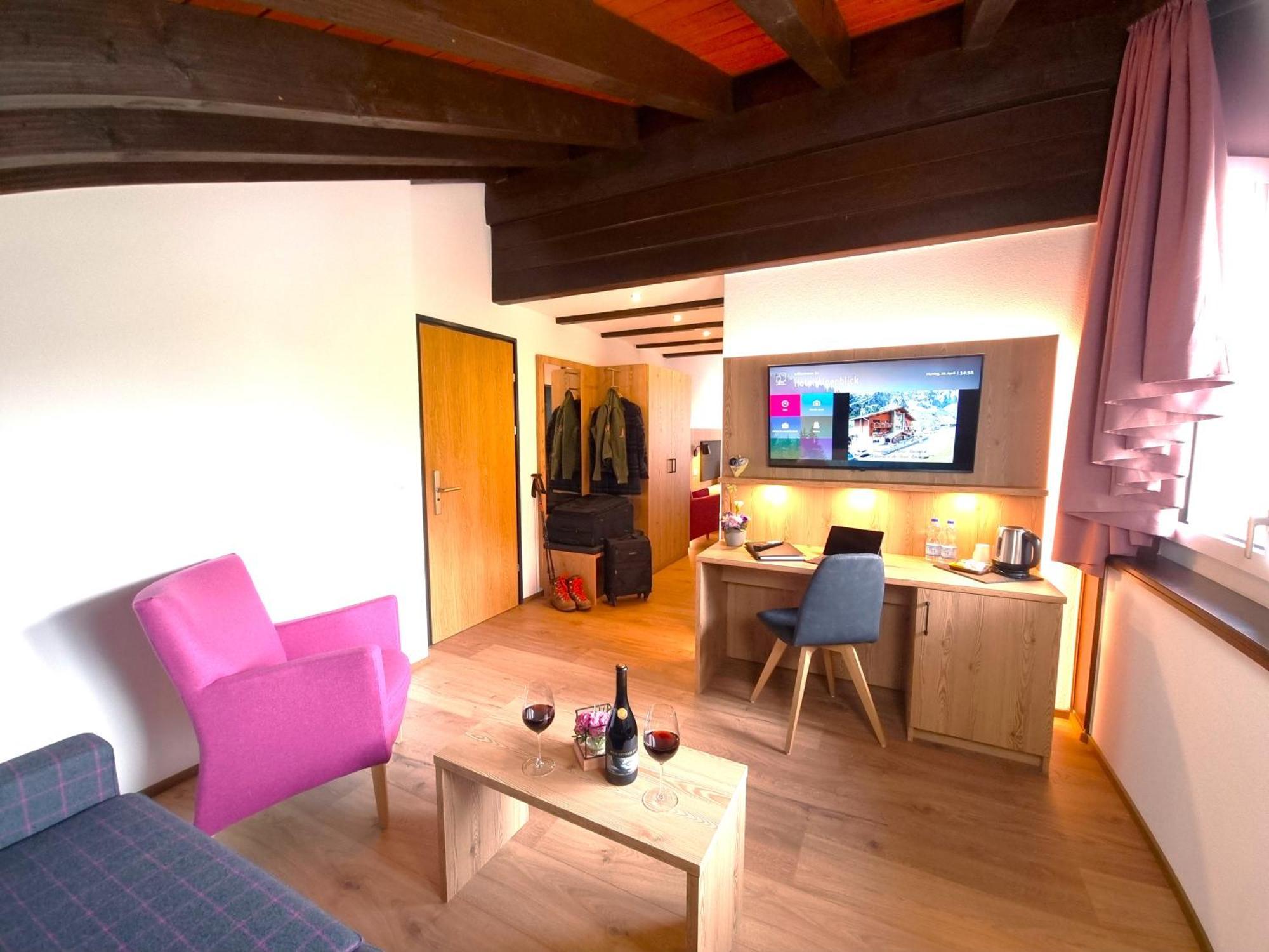 Hotel Alpenblick-Leukerbad-Therme Zimmer foto